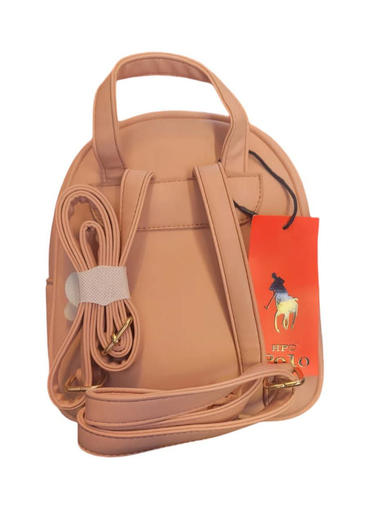 Mochila Mini HPC Polo Rosa Palo para Mujer | Elegancia y Estilo