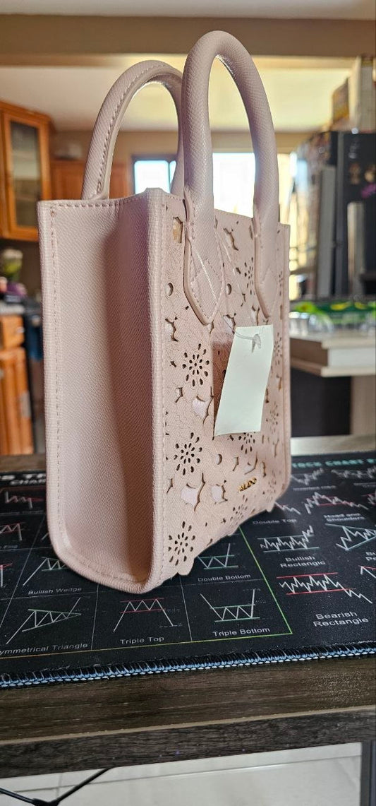 ALDO Crossbody Rosa con Diseño Floral Grabado | Bolso para Mujer