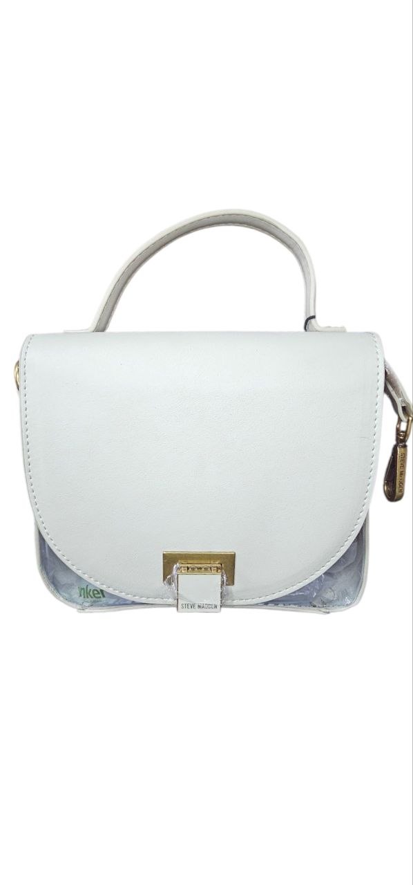 Steve Madden BMELODIE-CLEAR Oatmeal | Bolso Transparente para Mujer