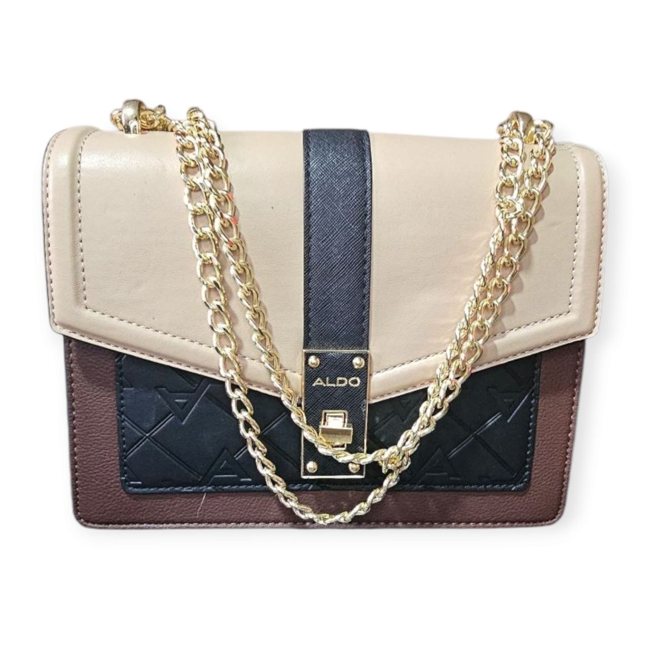 ALDO Crossbody Elegante con Cadena Dorada | Bolso para Mujer