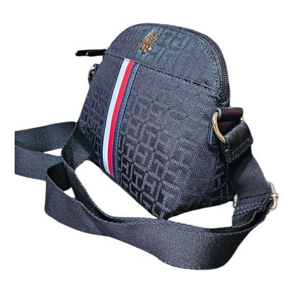 Tommy Hilfiger 69J8951-001 | Bolso Crossbody Negro para Mujer con Detalles Dorados