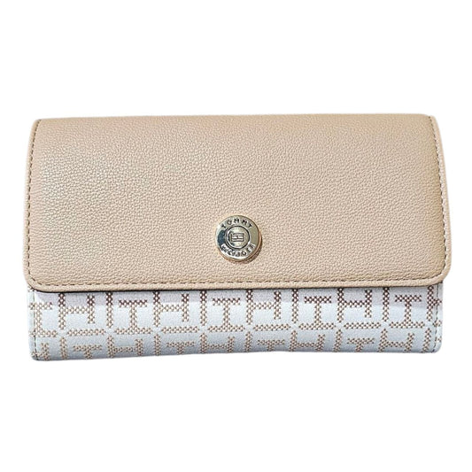 Tommy Hilfiger 69JA889 270 KF8 | Cartera de Mano con Correa para Hombro Café/Beige para Mujer