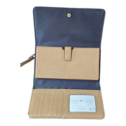 Tommy Hilfiger 69JA889 270 KF8 | Cartera de Mano con Correa para Hombro Café/Beige para Mujer