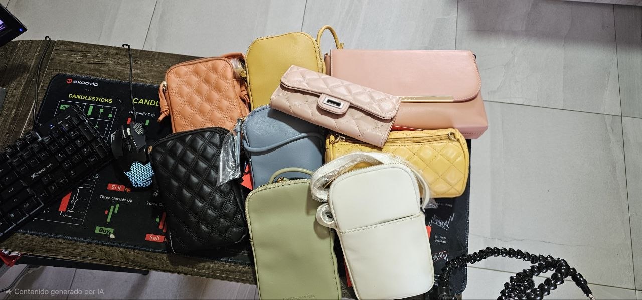 HPC Polo Crossbody para Mujer | Bolso de Hombro con Variantes de Color