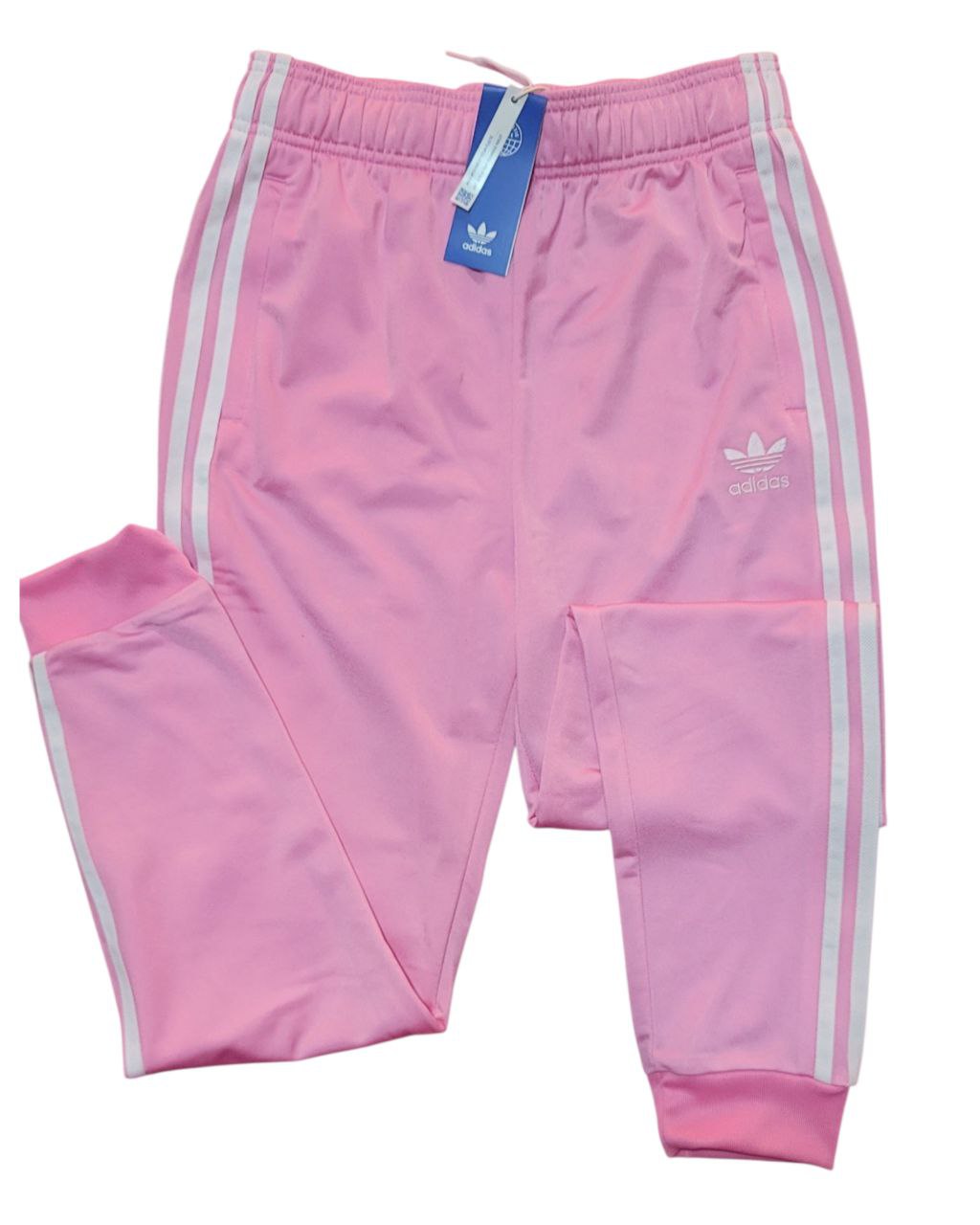 Pants Adidas SST Track para Joven – Color Bliss Pink | Talla L (13-14Y)