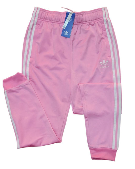 Pants Adidas SST Track para Joven – Color Bliss Pink | Talla L (13-14Y)