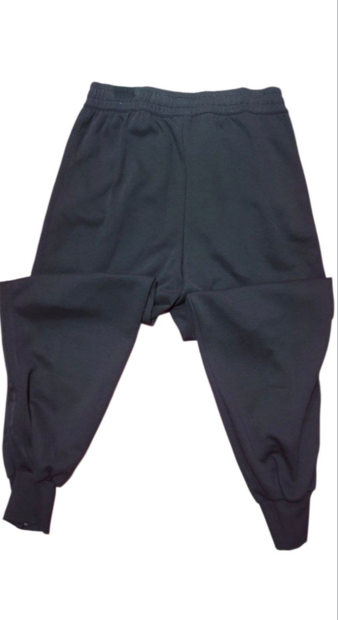 Pants Adidas Cuffed para Mujer – Better Cotton Initiative | Color Negro con Detalles Blancos | Talla M