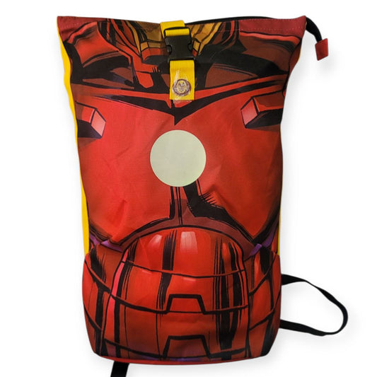 Mochila Marvel Iron Man ATMPACKS Modelo 9918 – Roja con Diseño del Traje de Iron Man
